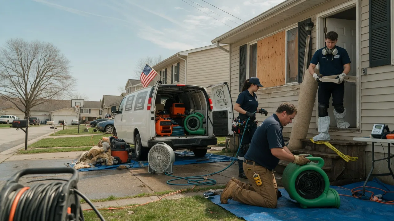 Water Damage Restoration in Decatur, IN near me